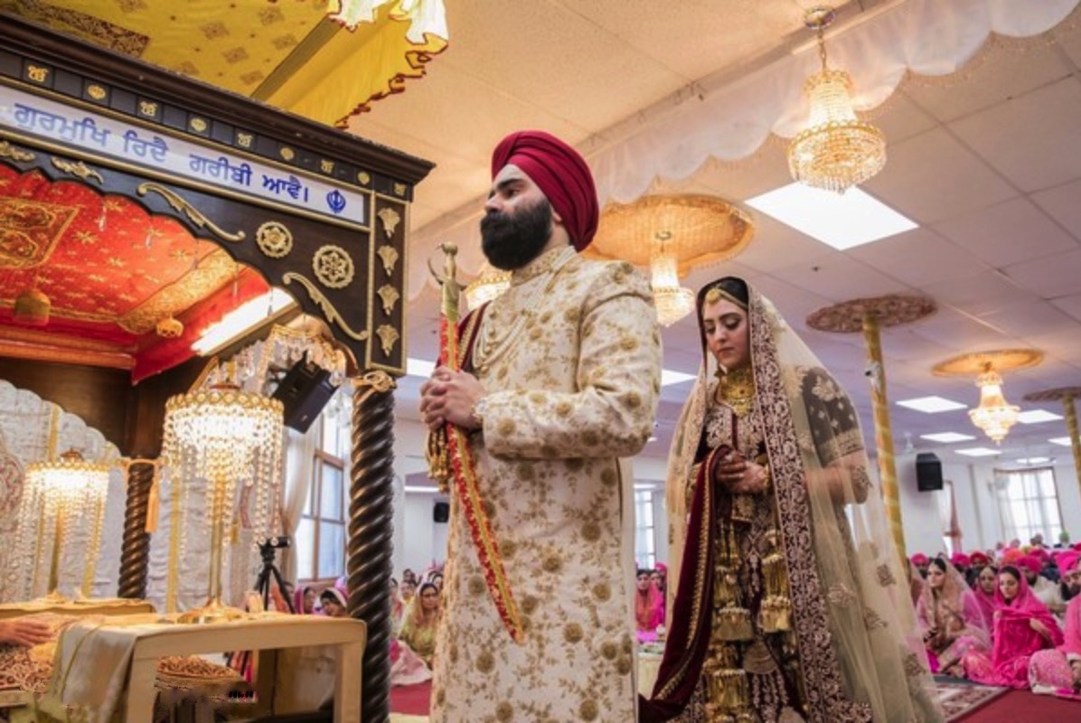 Anand Karaj at Gurdwara Glen Cove New York